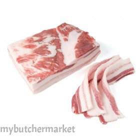 SPANISH IBERICO PORK SKINLESS BELLY  SLICE (BBQ)