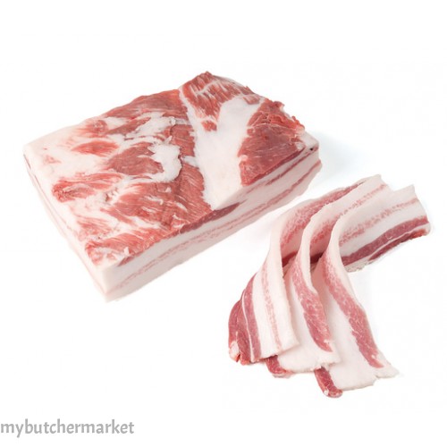 SPANISH IBERICO PORK SKINLESS BELLY  SLICE (BBQ)