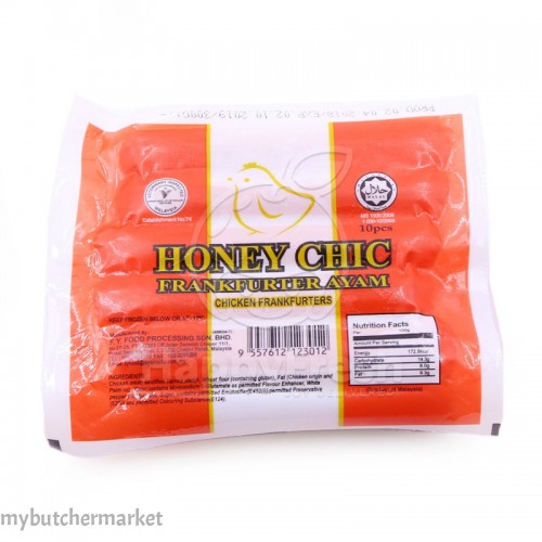 HONEY CHIC CHICKEN FRANKFURTER 
