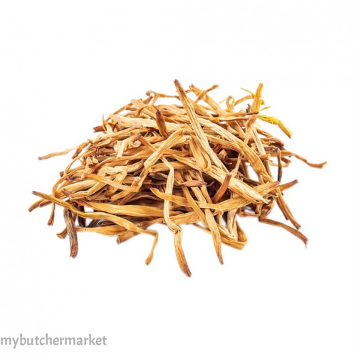 DRIED LILY FLOWER YELLOW