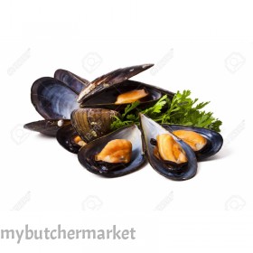 HALF SHELL BLUE MUSSEL