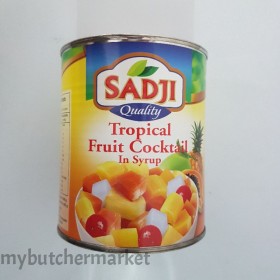 SADJI BRAND - TROPICAL FRUIT COCKTAIL IN LIGHT SYRUP