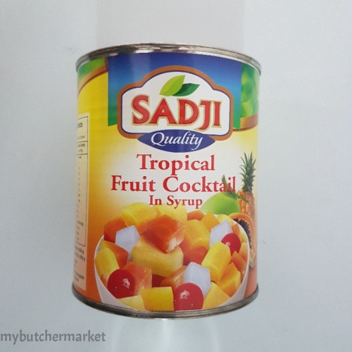 SADJI BRAND - TROPICAL FRUIT COCKTAIL IN LIGHT SYRUP