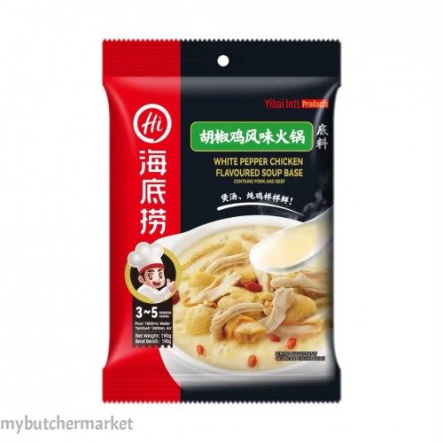 HAIDILAO WHITE PEPPER CHICKEN FLAVOR SOUP BASE